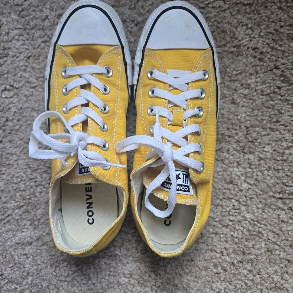Converse Yellow Women's Sneakers